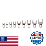 Tekton 3/8 Inch Drive Crowfoot Wrench Set 9-PIECE 5/16-3/4 In. WCF93101 Made. Fixed Price $152.95.