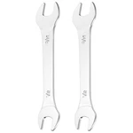 Harfington 2PCS Thin Open End Wrenches Sae, 1/2X9/16 Inches, White. Fixed Price $16.99.