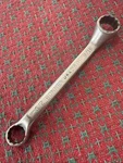 Vintage Bonney Tools Stubby Box Wrench 9/16 1/2 2805 Usa. Fixed Price $10.99.