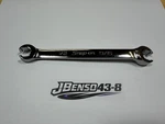 Snap-on Tools 1/2" & 9/16" Sae 6PT Double Flare Nut Line Wrench RXFS1618B. Fixed Price $39.95.