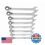 Gearwrench 8 Pc. 12 Pt. Reversible Ratcheting Combination Set Metric -. Fixed Price $169.48.
