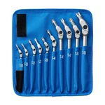 Bondhus 00022 Chrome Pivot Head Torx Tipped Wrenches, 10 Pc Set T15-T55. Fixed Price $79.64.