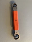 Fargo GP-2237 Linemans Insulated 5/8 3/4" Ratcheting Box Wrench. Fixed Price $9.95.
