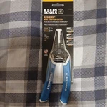 Tools K11095 Klein-kurve Wire Stripper Cutter Blue Handle. Fixed Price $21.99.