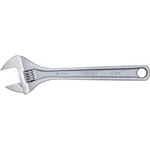 Proto J712B Adjustable Wrench: Steel, Chrome Finish, 1-1/2" Capacity. Fixed Price $63.95.