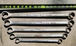Vtg Proto Long Box End Wrench Set 5 Ground Off 11/16"-1-1/4". Fixed Price $80.00.