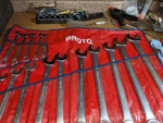 Proto Sae 15 Piece Combination Wrench Set 5/16 1-1/4 Professional 12PT Usa. Fixed Price $299.99.
