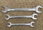 3 Vintage Craftsman Usa Double Open-end Wrenches Vv 44586 44584 44582. Fixed Price $27.00.