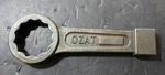 Ozat 60MM Striking Hammer Slug Wrench Tool 12 Point Heavy Duty Used. Fixed Price $75.00.