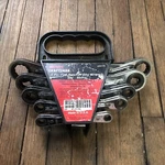 Craftsman 5PC Flat Ratchet Box Wrench Set 942170 7MM-21MM. Fixed Price $39.99.