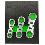 Vim Tools FPRW100 3 Piece Nano Flex Ratcheting Wrench Set. Fixed Price $80.60.
