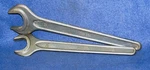 West-germany Din 894 Wrenchs 24MM & 27MM Open End Spanner 3465. Fixed Price $31.50.
