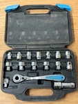 Channellock 16PC Socket And Ratcheting Set 39100. Fixed Price $29.99.