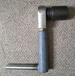 Vintage L-73C Snap-on Inch Drive Ratchet Head With Handle & 1-3/4" 6 Pt Socket. Fixed Price $235.00.