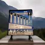 Job Smart Pc. Ratcheting Wrench Set Metric 8, 10,12,13,14,17,19 Mm New D/s A9. Fixed Price $40.18.