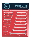 Wright Tool D987 - Sae Open End Wrench Display 18 Pieces. Fixed Price $1073.94.