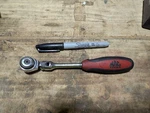 Mac Tools MRR6FPA 1/4" Swivel Ratchet Wrench Flex Head Drive. Fixed Price $60.00.