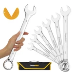 Grenpro Metric Wrench Set, Large Standard, 7PC Silver. Fixed Price $50.29.