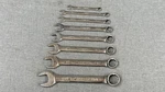 Snap-on 8PIECE 12POINT Sae Flank Drive Short Combination Wrenches, Free Shipping. Fixed Price $139.99.
