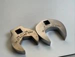 Blackhawk 2PC 3/8 Drive Crowfoot Wrench, 1IN. BCF32 & 7/8IN. BCF-28, Usa Purple. Fixed Price $13.00.