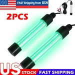 2PACK 12V Squid Prawn Attract Lamp, 500000LM Led Underwater Fishing Light Stick. Fixed Price $41.99.