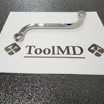 Snap-on Tools Usa New 16MM & 18MM Metric 12-POINT S-shaped Box Wrench SBXM1618. Fixed Price $105.00.