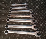 Vintage Craftsman Sae Combination Wrench Set 1/4 To & 11/16 Usa =vv= Series. Fixed Price $35.00.