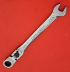 Nos Craftsman Usa 3/8" Flex Head Locking Ratcheting Wrench 42471. Fixed Price $28.00.