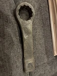 Proto USN323 Super Heavy Duty Offset Slugging Wrench 8 Long 7/16 Opening. Fixed Price $29.99.