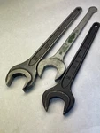 Lot Of Netsuren & Other 36MM, 32MM, 30MM Machinist Wrenches Japan (25N39). Fixed Price $75.00.