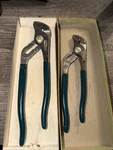 Rare 2PC Diamond Tools Usa Gift Pack /10 Groove Joint Arc Pliers HL18 HL110. Fixed Price $129.00.