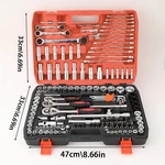 151PCS Multifunctional High Torque Hand Tool Set Portable Case, Ratchet Wrench. Fixed Price $79.99.