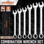 6PC Large Wrench Set With Rolling Pouch 23, 24, 26, 27, 30, 32MM 12 Point 15. Fixed Price $33.99.