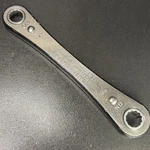 Sears Craftsman Usa 1/2" 9/16" 12 Point Ratcheting Box End Wrench 43683. Fixed Price $6.99.