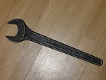 50MM Asahi Tools Open End Machine Wrench Ash V-06 SN-16 Japan Forged Steel. Fixed Price $50.00.
