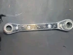 Used Proto 1193T 12-POINT Straight Ratcheting Box Wrench 1/2X9/16 Made Usa. Fixed Price $15.00.