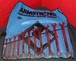 Vtg Armstrong Combination Wrench Set 11 Pc Sae 3/8 - 1" Usa AO4076652. Fixed Price $129.99.