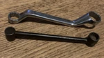 Vintage Snap On Tools Offset XS02024 5/8-3/4 &hammerhead Fixed Socket 1/2 7/16. Fixed Price $25.99.