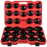 30 Pc Oil Filter Socket Set, 3/8" Drive, Low Profile, For Easy Access, W/ Case. Fixed Price $76.99.