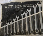 Cummins Mack 10 Piece Open And Closed Wrench Mechanic Set NO.CM811, Taiwan. Fixed Price $28.00.