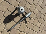 Nos Snap On Tools Universal 3 Leg Jaws Wheel Hub Drum Slide Hammer Puller Set. Fixed Price $269.95.