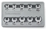 Gearwrench KDT81909 10 Piece Metric Crowfoot Set. Fixed Price $110.57.