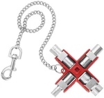 Knipex 00 11 06, Universal Control Cabinet Key, 4". Fixed Price $67.99.