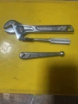 Husky 6 Adj Wrench And Stanley Yankee Flat Head Screw ,but Driver.. Fixed Price $11.95.