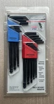 Paramount 22 Piece Inch & Metric Hex Set L-key Ball End, 0.05-3/8", 1.5-10MM. Fixed Price $20.00.