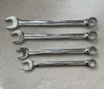 4-STEELMAN-7/8,13/16,3/4,11/16 Inch Combination Wrenches W/6-POINT Box End,. Fixed Price $29.22.