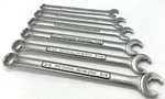 Craftsman Professional Tools Wrench Set Speed Ratchet Open End Lot Usa 12PT. Fixed Price $64.00.