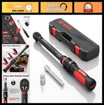 3/8-INCH Drive Torque Wrench 10-100 Ft-lb Click Type For Auto & Motorcycle Repai. Fixed Price $77.99.