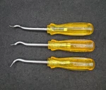 Vintage Proto Mfd 2306 Bent Tip Picks Yellow Hard Handle Usa Set Of. Fixed Price $40.00.