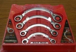 Danaher Kd 9840 4PC.FRACTIONAL Sae Half Moon Rev Ratcheting Gearwrench. Fixed Price $149.95.